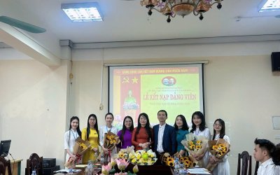 KHOA GDMN TH KẾT NẠP ĐẢNG VIÊN MỚI NĂM 2025 ĐỢT 1